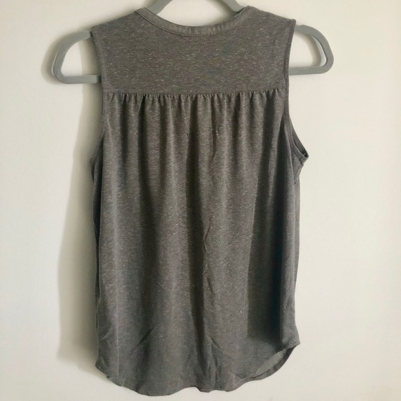Linen Blend Tank - Picture 3 of 4